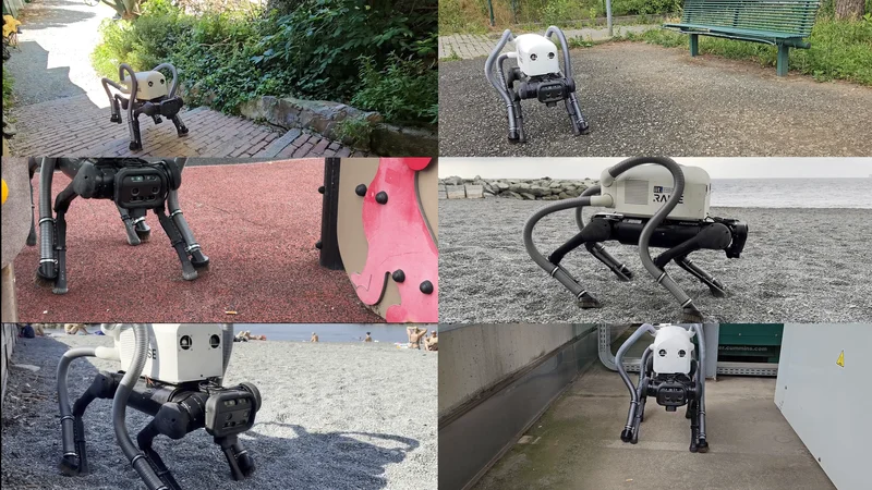 VERO il cane robot fa raccolta rifiuti in spiaggia (con le zampe) Futuro Prossimo