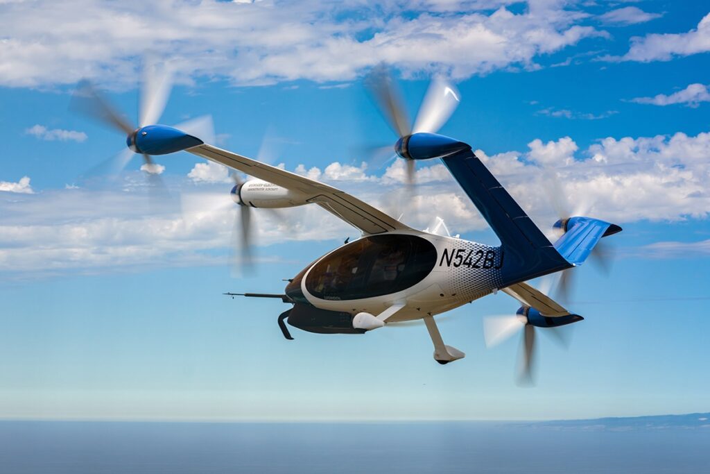 VTOL a idrogeno di Joby percorre oltre 840 chilometri in test pionieristico Futuro Prossimo