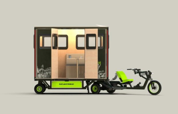 Un trike che diventa casa: T1 il camper triciclo più originale di tutti Futuro Prossimo