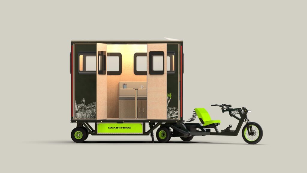 Un trike che diventa casa: T1 il camper triciclo più originale di tutti Futuro Prossimo